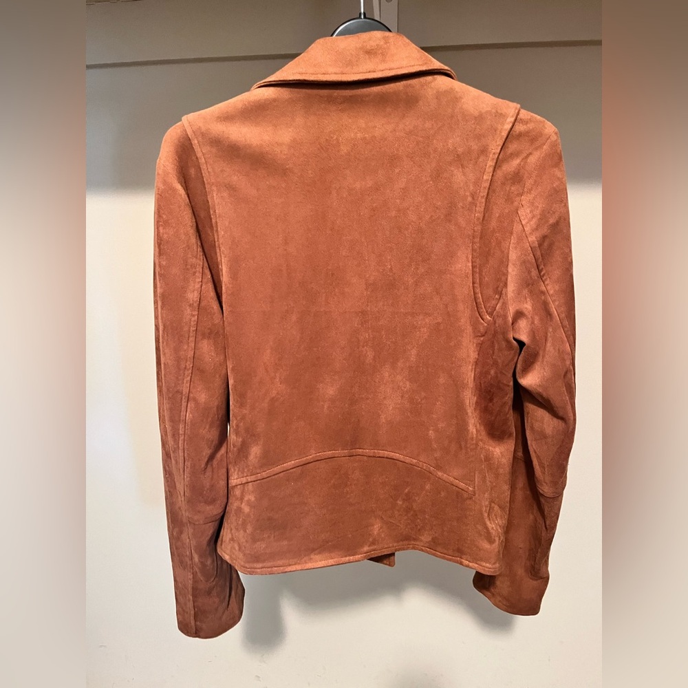 Promesa Brown Faux Suede Jacket - Picture 2 of 6